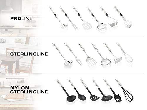 Leifheit Leifheit Sterling Ladle, Large, Black/Silver