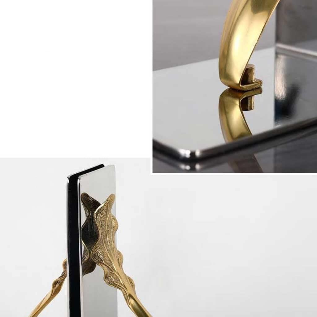 HIHELO Book Ends to Hold Books Heavy Duty Book Ends to Hold Books, Shelf Bookends, Heavy Duty Bookends, Metal Bookends, Decorative Bookend for Book Desks Bookends Decorative