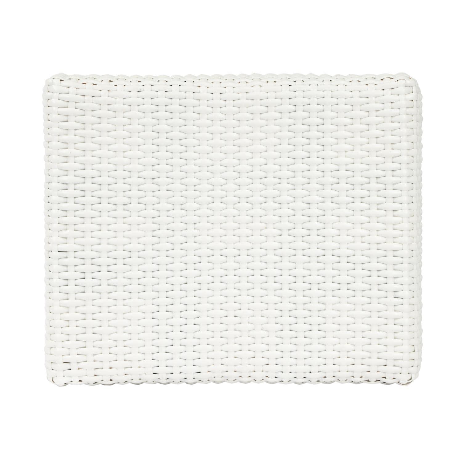 Butler Specialty Company Butler Specialty Company Robias Rattan 24.5\" Counter Stool - Glossy White