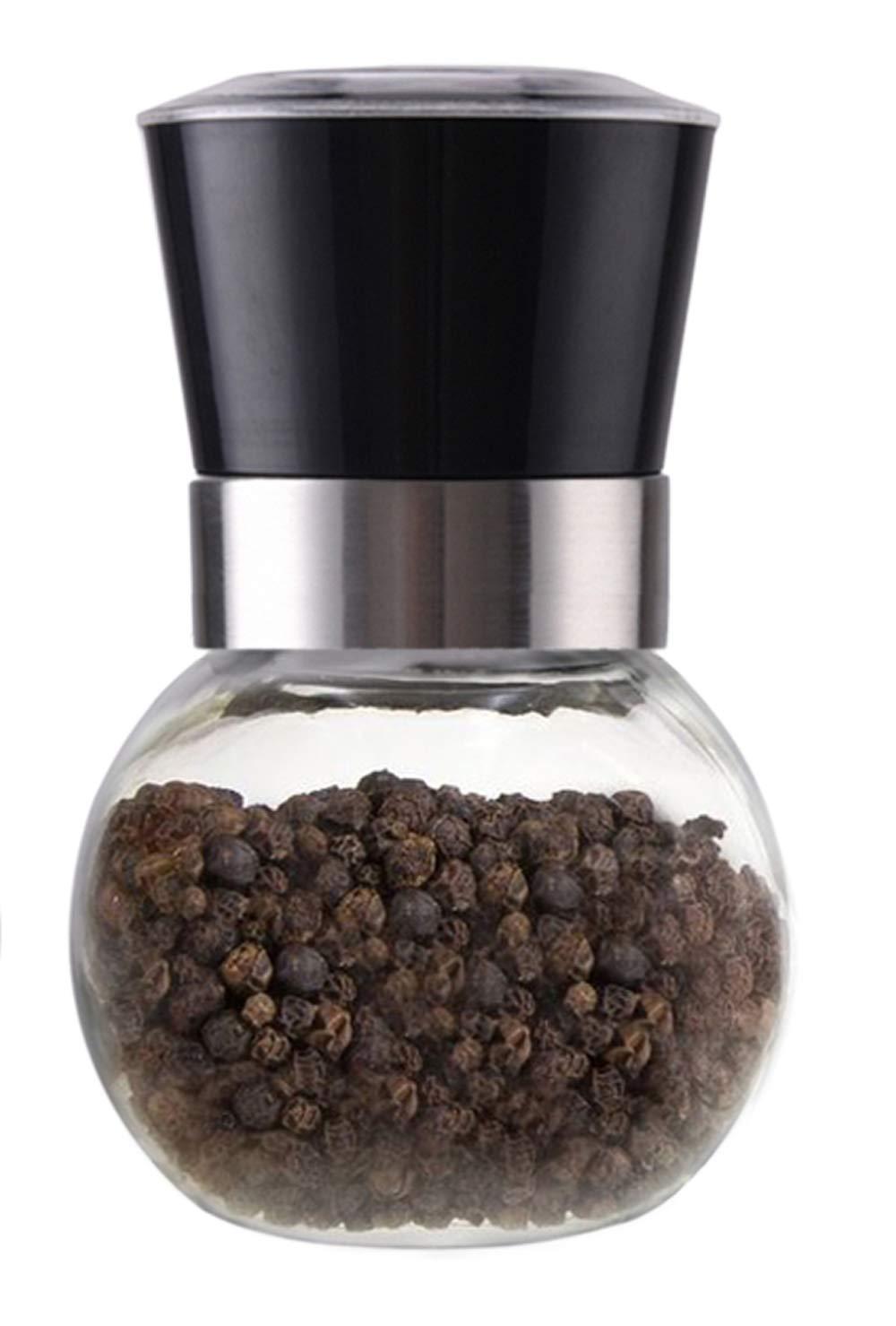 Cuisinox Cuisinox Premium Salt and Pepper Mill and Spice Grinder with Ceramic Mechanism, 4" x 5", Black