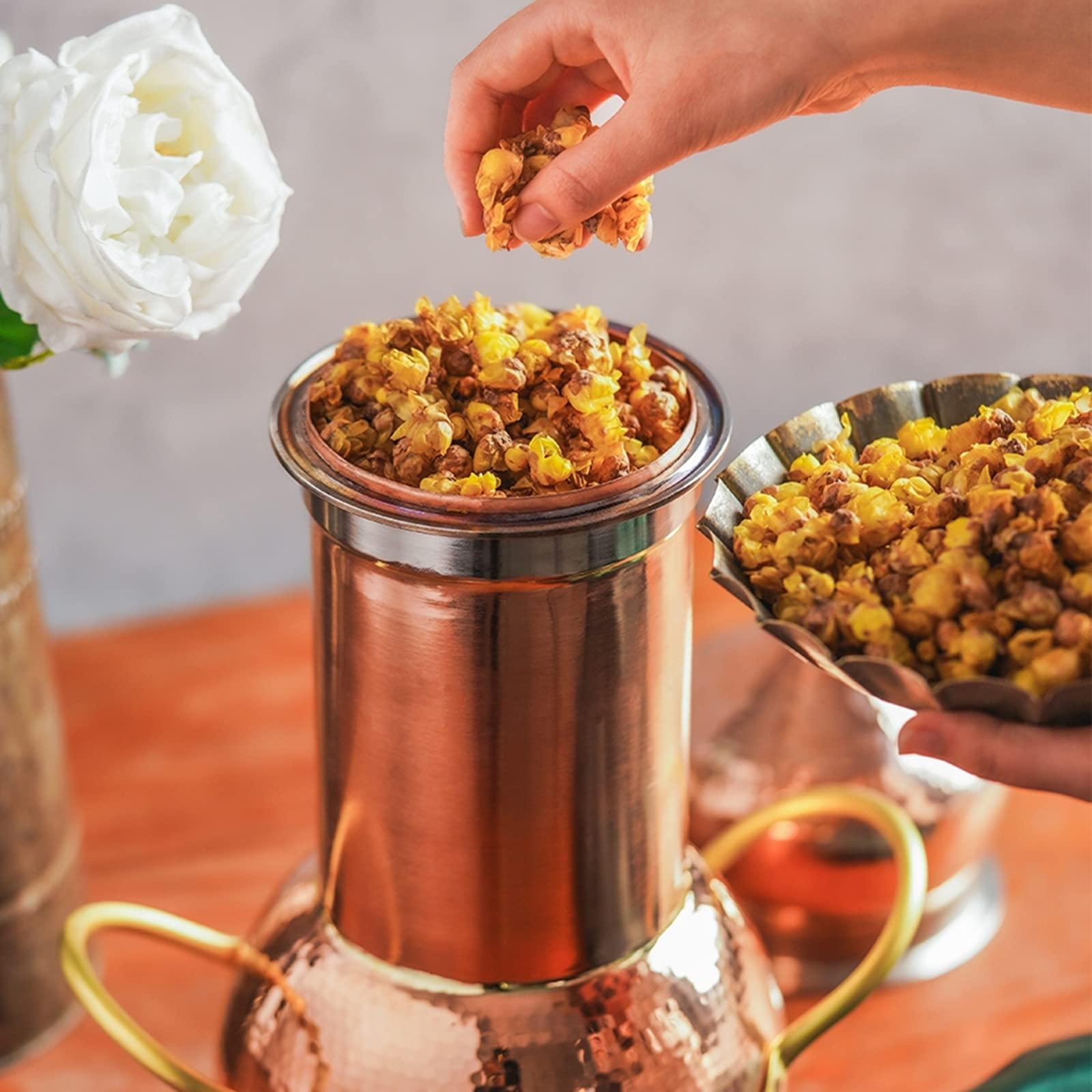 sdneNest sdneNest Copper Moonshine Still, Home Brewing Still for Alcohol, 2L, 3L Copper Stills for Distilling Moonshine Whiskey - Home Brewing DIY Kit (3L)