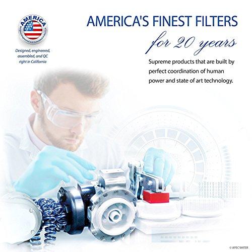 APEC Water Systems APEC Water Systems RO-PUMP-120V Top Tier Ultra Safe Reverse Osmosis Drinking Water Filtration System with US Made Booster Pump