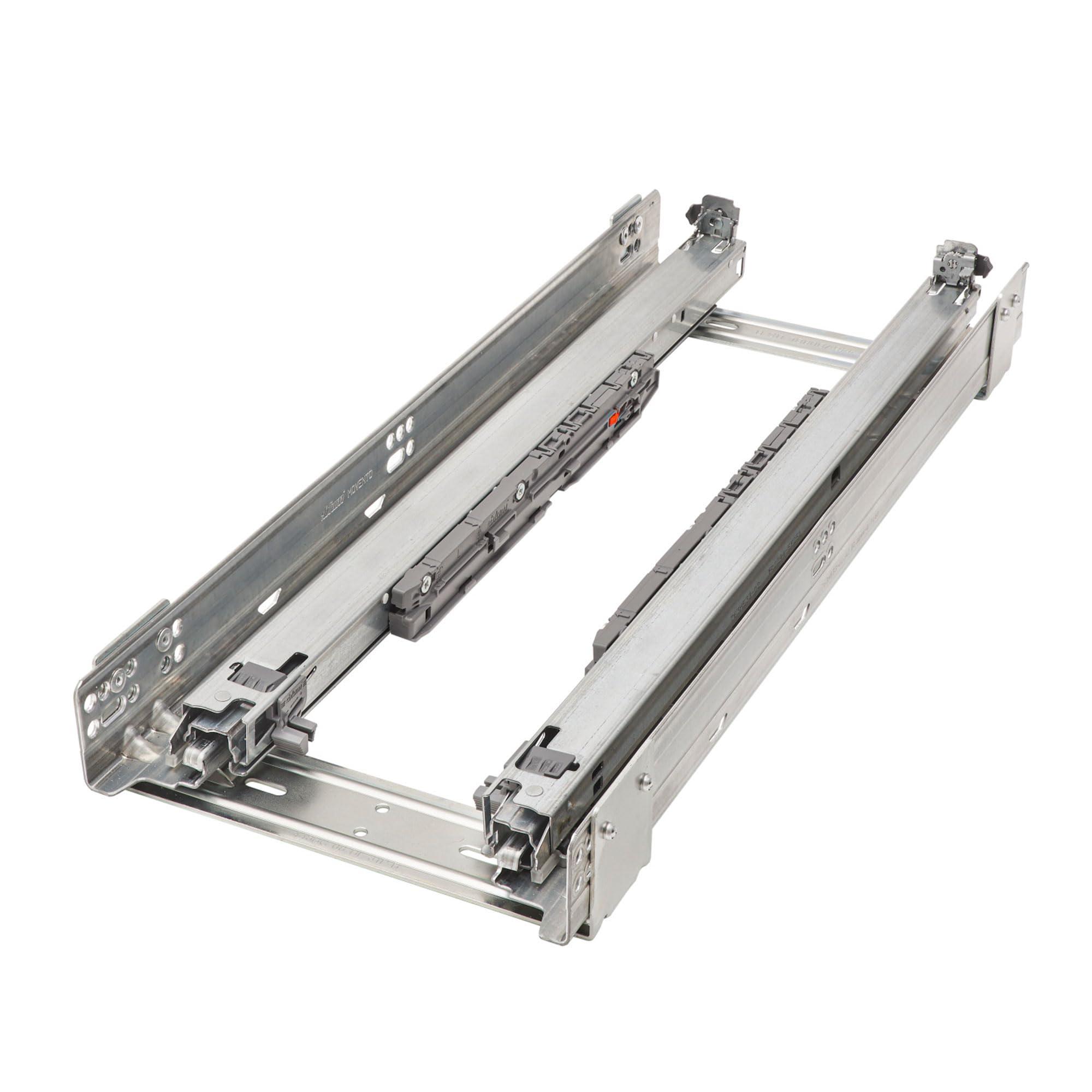 Rev-A-Shelf Rev-A-Shelf 10.25\" Pull Out Storage Organizer for Base Kitchen/Bathroom Cabinets w/Soft-Close Full Extension Slides & Adjustable Shelves, 448-BCSC-9C