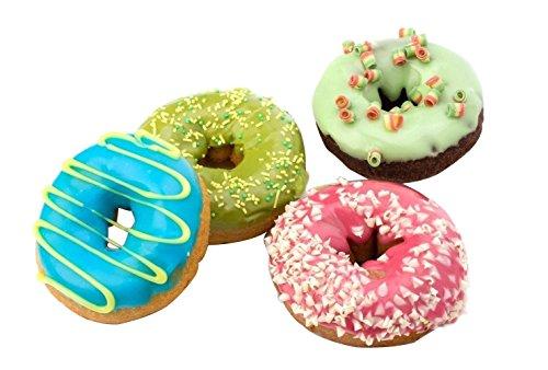 Ozera Ozera Silicone Mini Donut Pan, 18 Cavity Doughnut Baking Mold Tray - Muffin Cups, Cake Mold, Biscuit Mold
