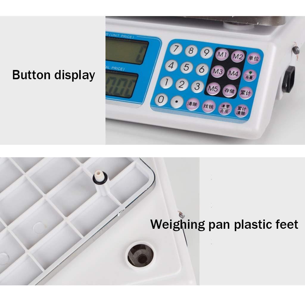NPQPNAFC NPQPNAFC Precision Electronic Price Computing Scales Smart Weigh Digital Electronic Scale with LCD Display for Factories Fruit Scales