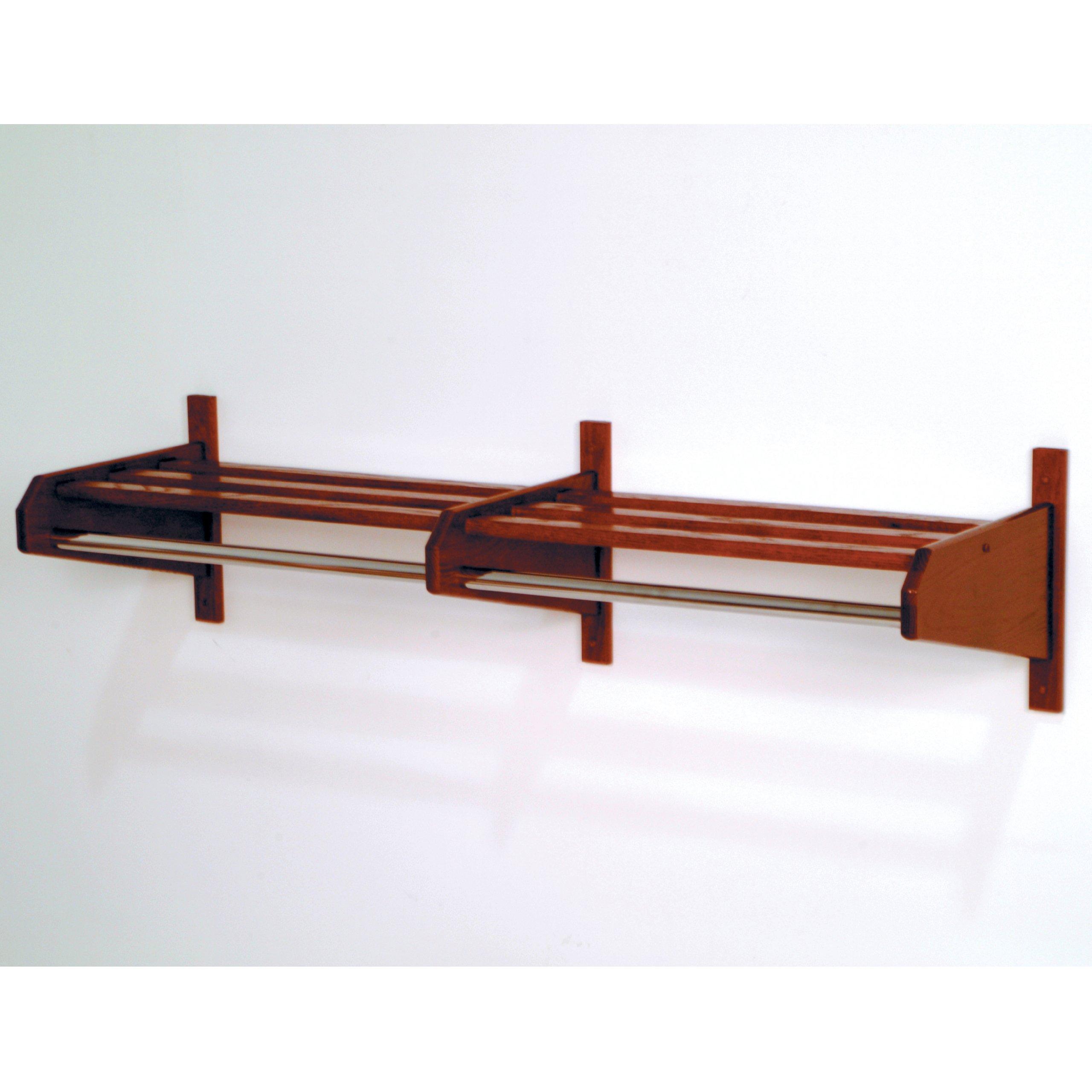 FixtureDisplays FixtureDisplays? 72" Oak Coat & Hat Rack 104096