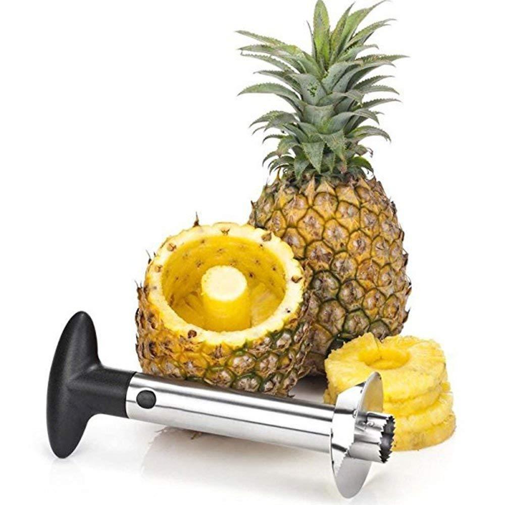 OXO OXO Good Grips Stainless Steel Pineapple Corer & Slicer,Silver/Black