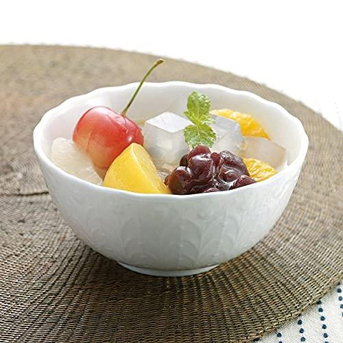 NARUMI(???) Narumi 9968-21625P Bowl Dish Set, Silky White, Diameter 4.3 x Height 2.2 inches (110 x 55 mm), 5-Piece Set, Microwave Warming, Dishwasher Safe