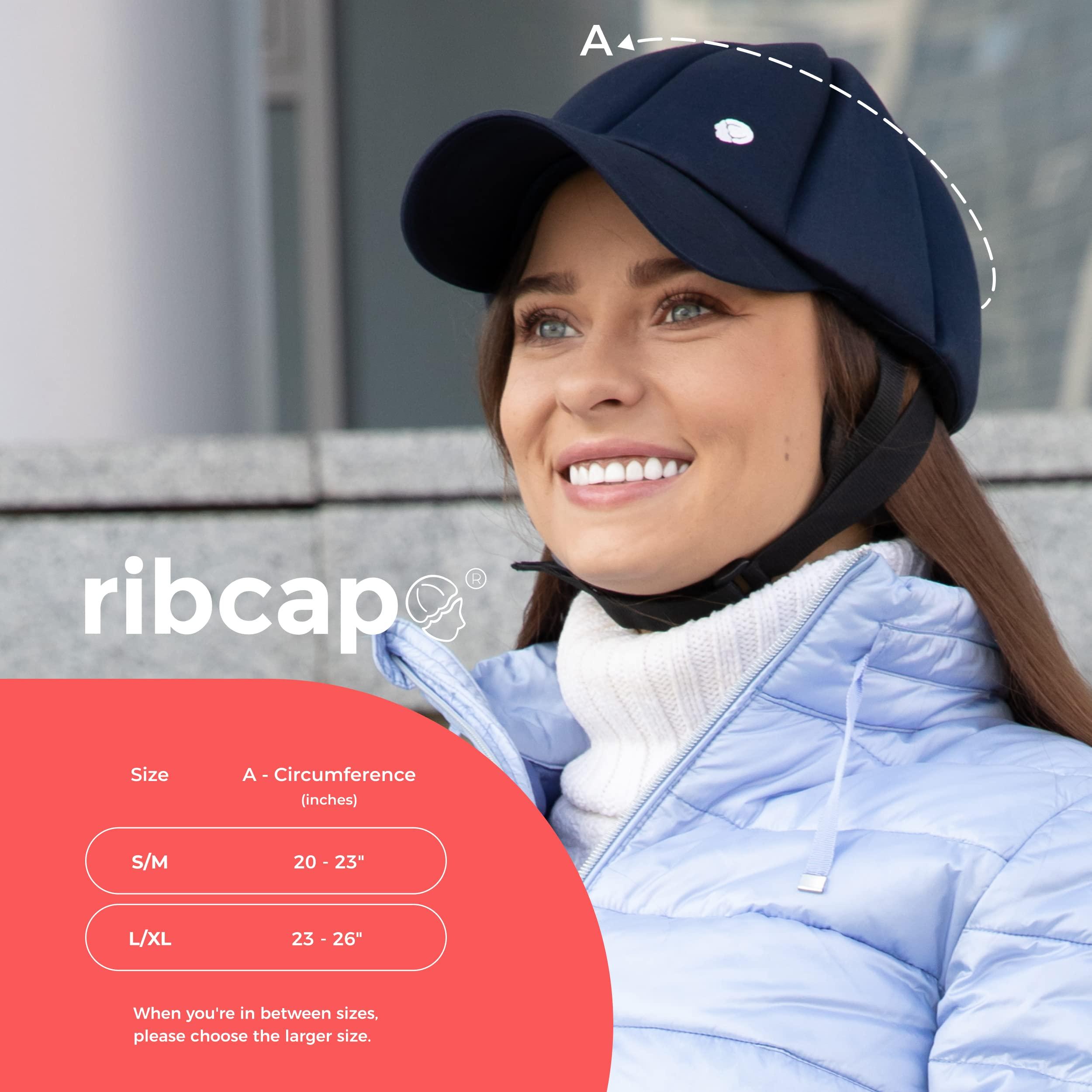 Ribcap Ribcap Baseball Cap Medical Grade Protective Helmet | Navy Blue | Large-Extra Large (Head Circumference 23-26\") | Soft Helmet for Epilepsy | Protective Helmet for Seizures | Fashionable & No Stigma