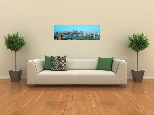 Wallmonkeys Panoramic Wall Decals - Philadelphia Skyline 1 (4 Foot Wide Removable Graphic)