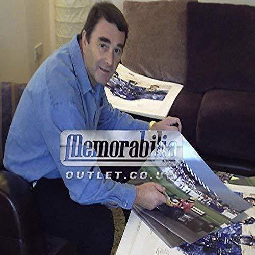 MemorabiliaOutlet MemorabiliaOutlet Signed Nigel Mansell Large F1 Photo Framed Photo - Senna -Photo Proof & COA