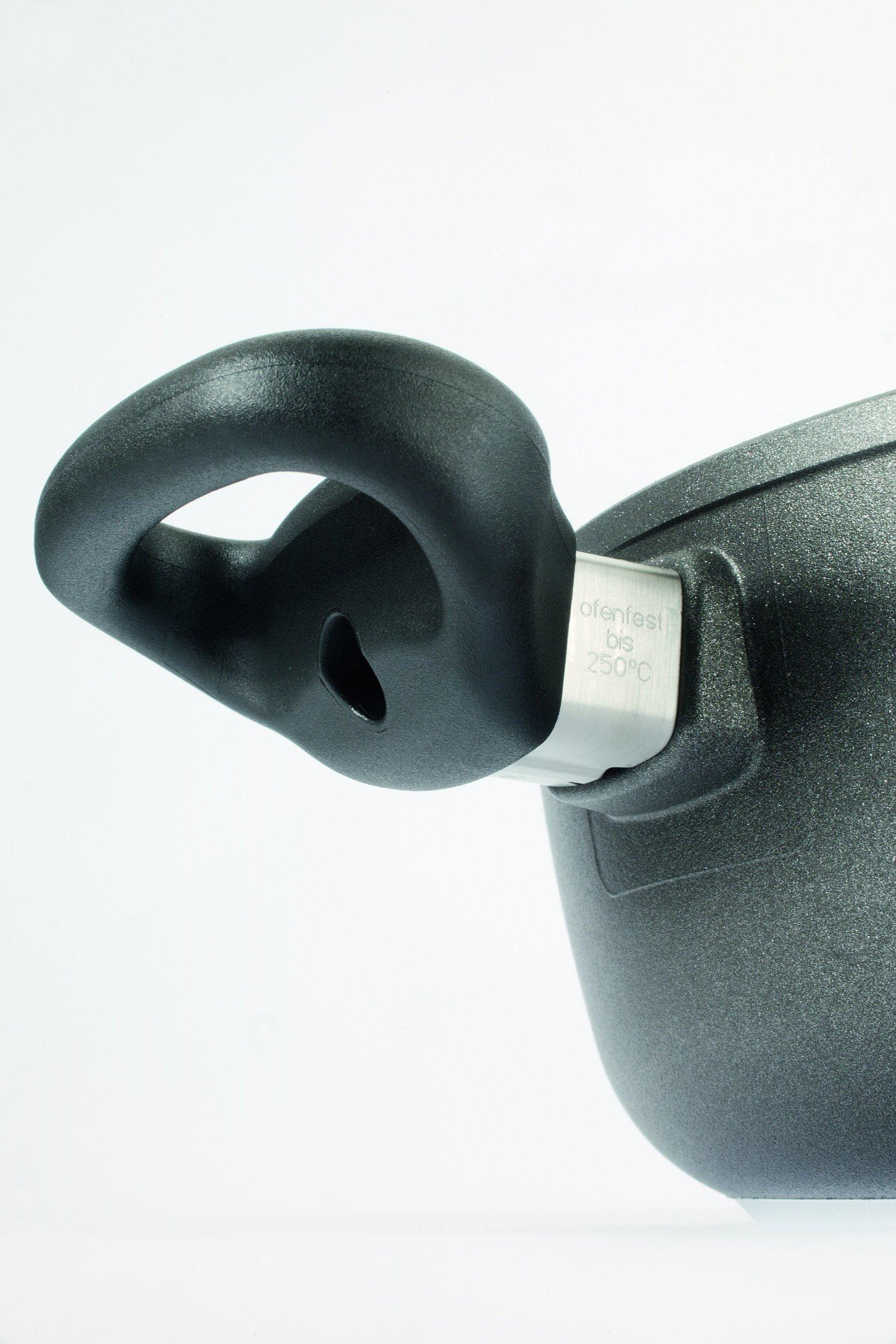 Woll Woll Nowo Titanium Wok with Side Handles and Lid, 12.5-Inch