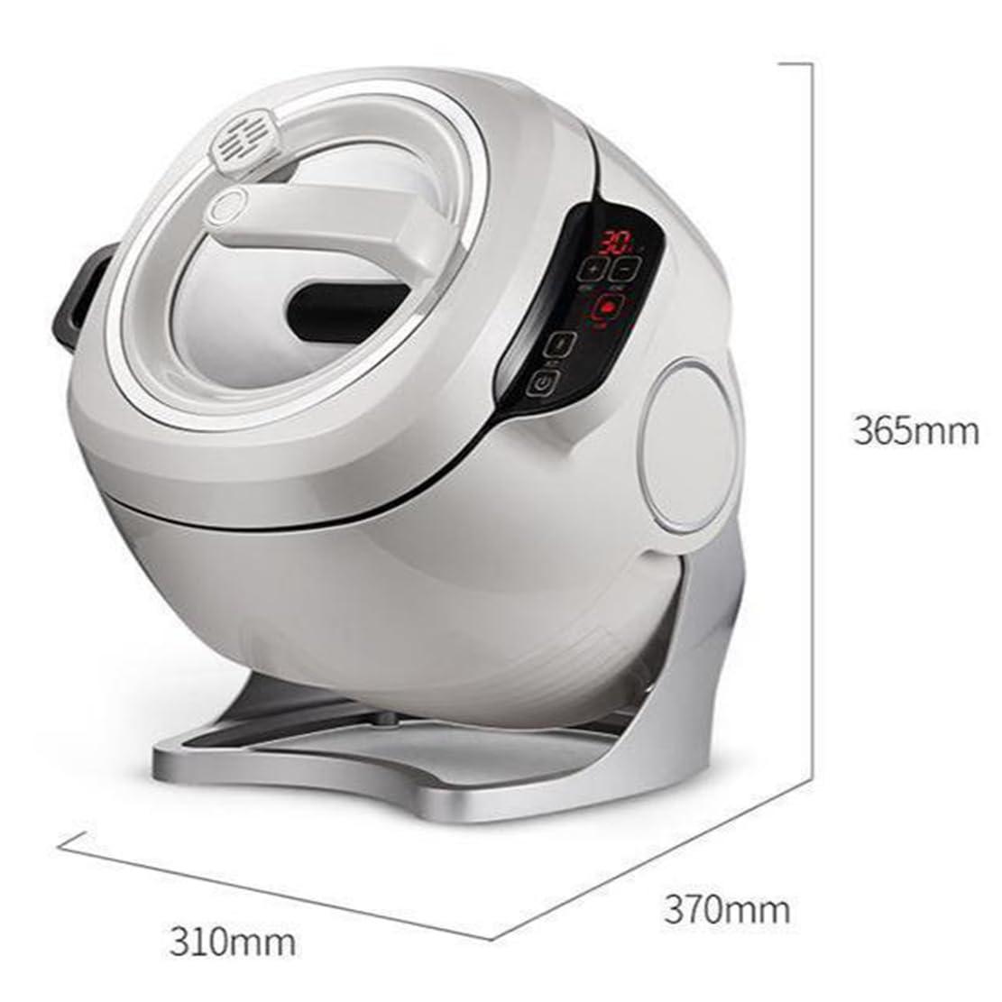 MiBoce Intelligent Automatic Cooking Machine, 2000W Commercial Food Processor, 360 Rotating and 3D All-round Heating, Three-Level Pot Adjustment, for Stir Frying, Stewing, Cooking, and Soup Making