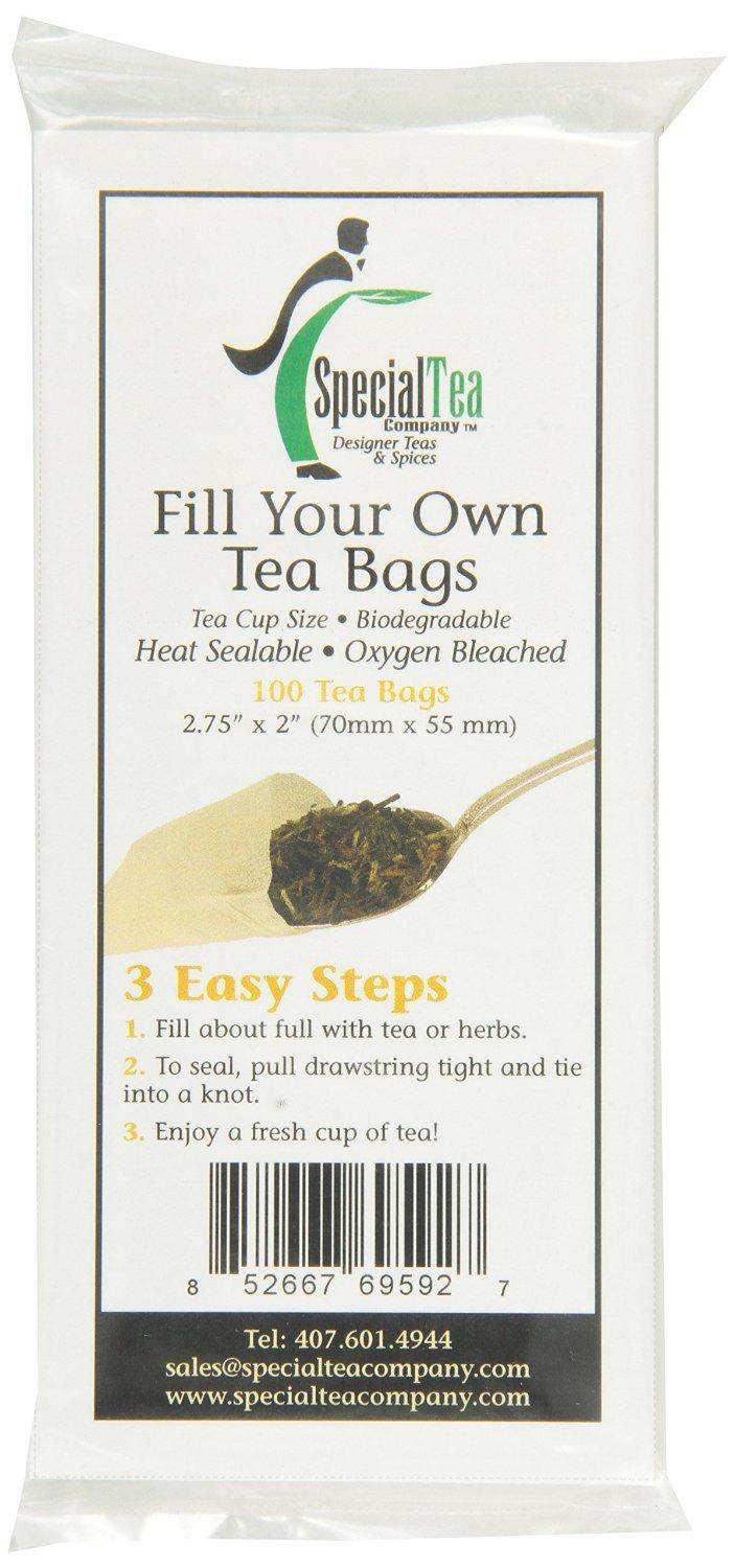 Special Tea Company Special Tea Company 100 Count Empty Tea Bags