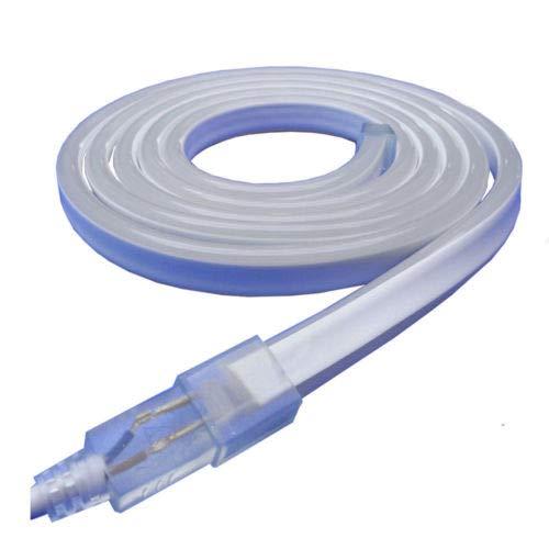 Unknown Yellow Flexible LED Neon Rope Light Lighting Strip Tube Indoor Outdoor Holiday Party Room Decor Or Commercial Use Lighting 110V(330ft(100 Meters))