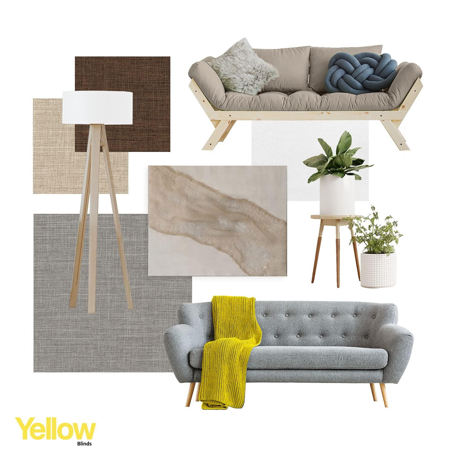 YELLOW BLINDS Room Darkening Roman Shades for Windows, Cordless Linen Fabric Window Blind Treatment, UV Blocking, Energy Efficient and Privacy Protection, 31 X 64, Burton Brown by YELLOW BLINDS