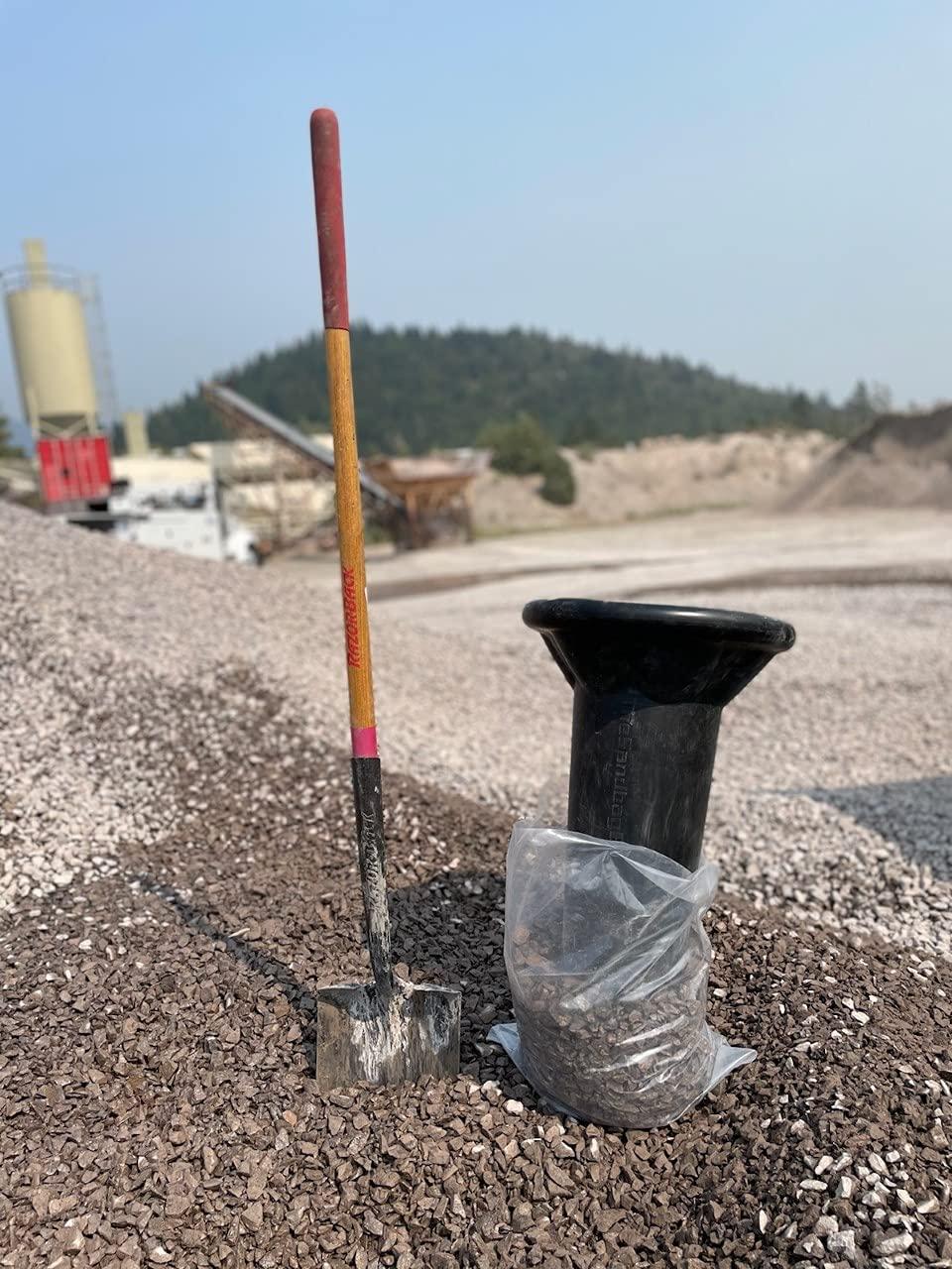 THE SANDBAG FUNNEL DO-IT-YOURSELF BAG FILLING SOLU Sandbag Filler Tool - Durable Sand Funnel for Manual Filling-Sand Bag Funnel, Sand Bag Filler Funnel for All Industries, Sand Bag Filler Stand, Easy Sand Bag Filler Tool -1 Sandbag Funnel