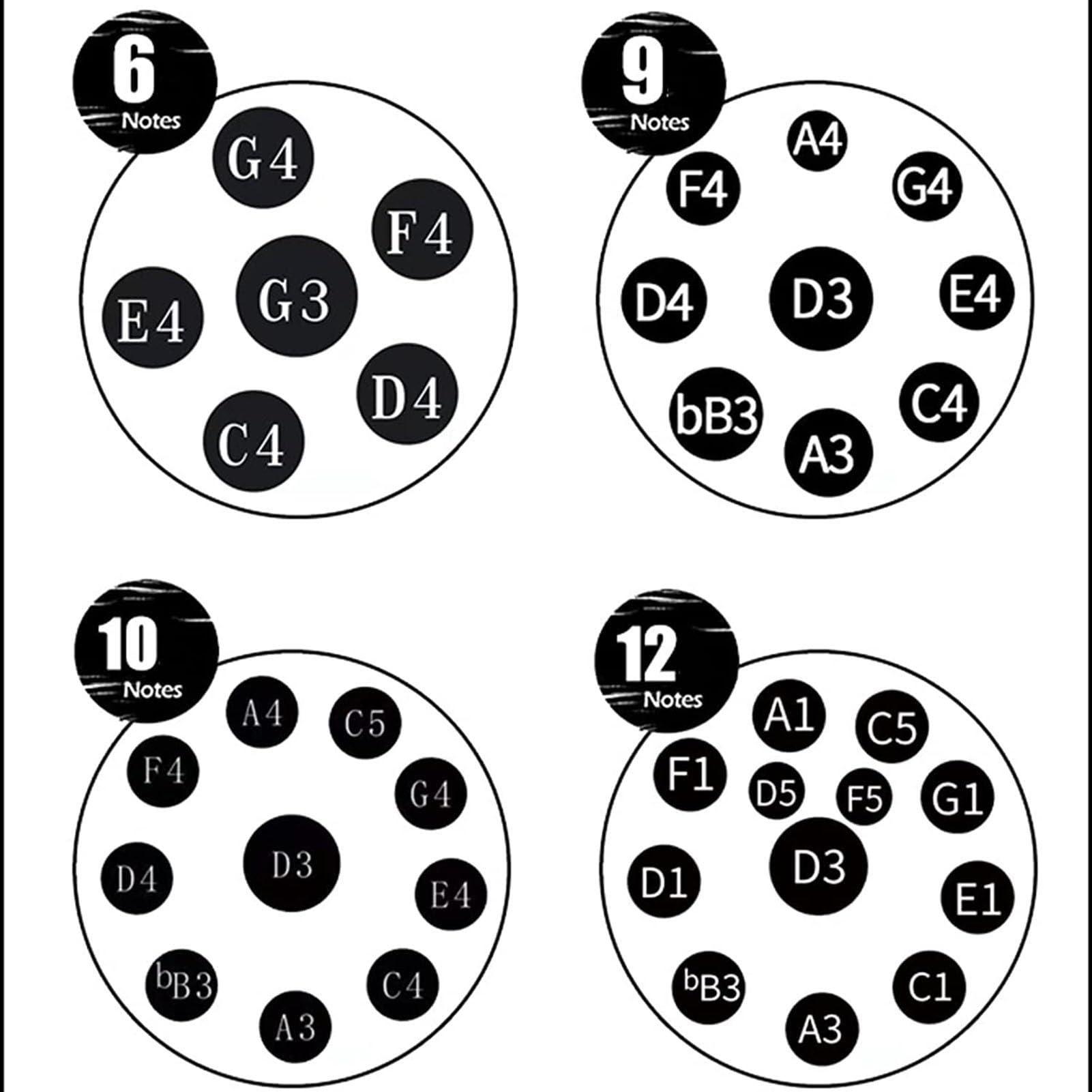 YUZDNM 432 Hz Handpan Steel Drum, 9/10/12/14 Notes 22 Inch \'\'Gold Performer\'\' In D Minor, Golden Handpan Drum Percussion, With Soft Handpan Case, Durable Handpan Stand And Dust-Free Cloth(Gold,9Notes)