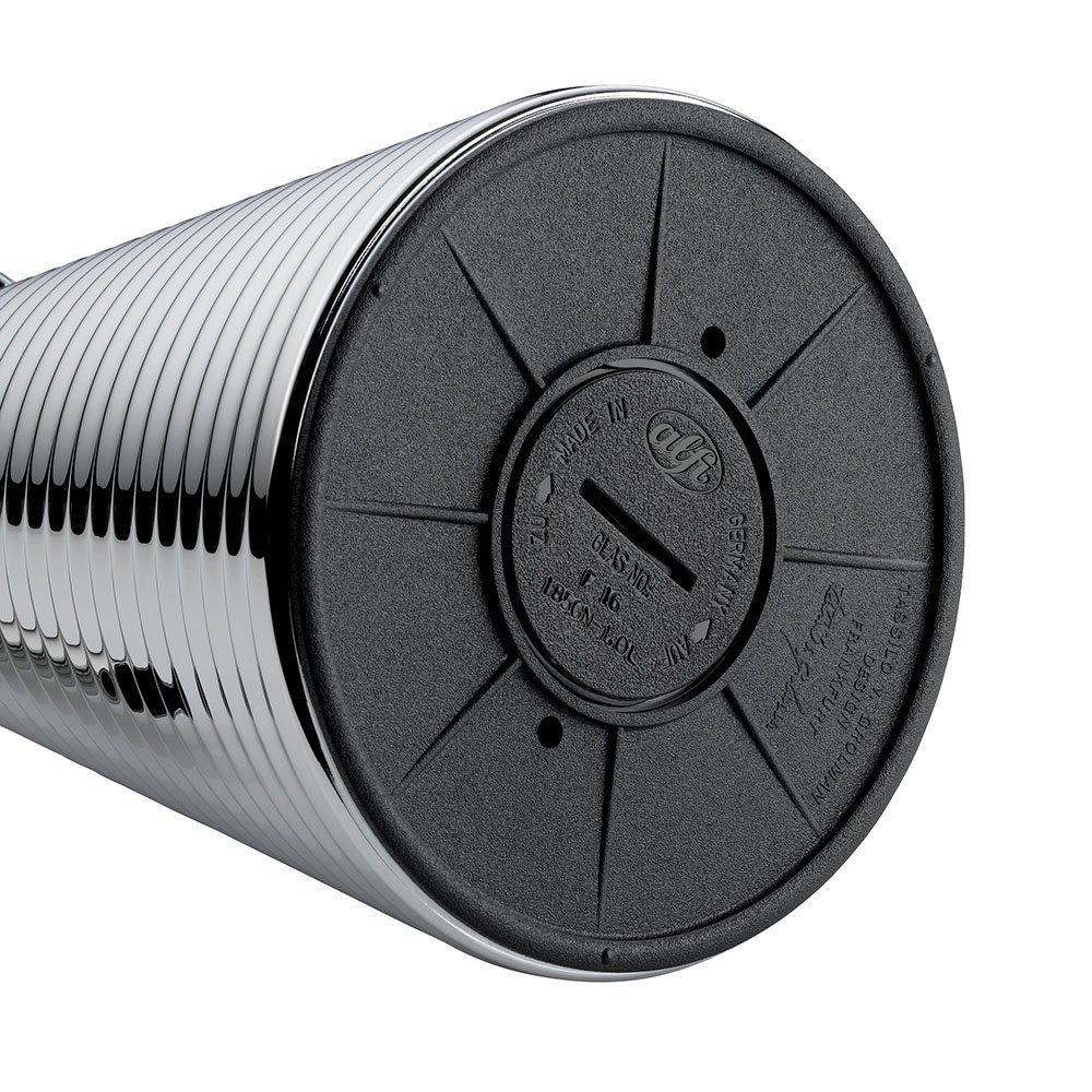 Alfi Alfi Glass Vacuum Chrome Plated Copper Thermal Carafe for Hot and Cold Beverages, 1.0 L, Chrome, One Size (AG1400CM2)