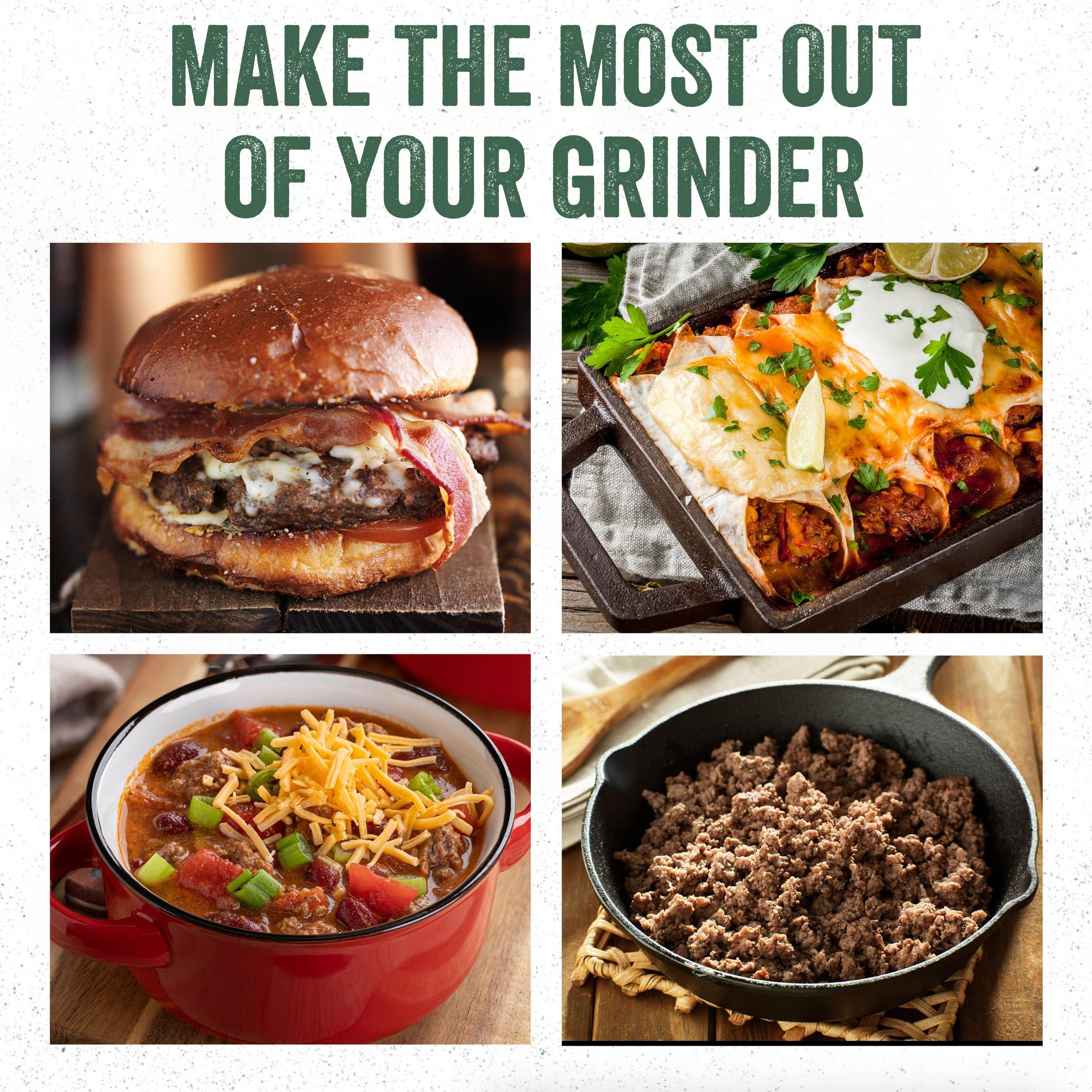 LEM LEM Products BigBite #5 Meat Grinder, 0.35 HP Stainless Steel Electric Meat Grinder Machine, Ideal for Occasional Use