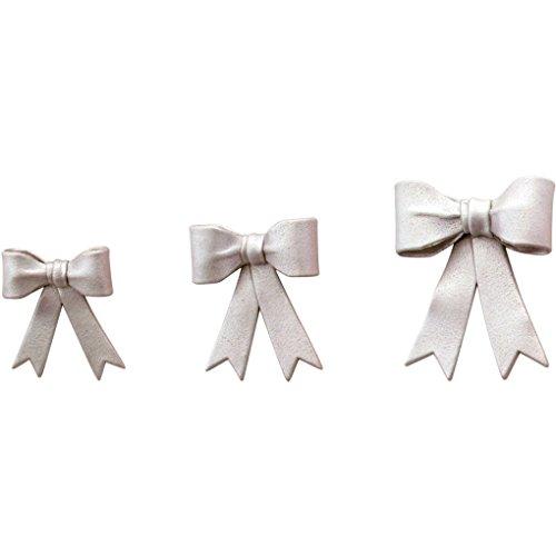 PME JEM Large Bow Fondant Cutters, for Cake Decorating, Set of 3