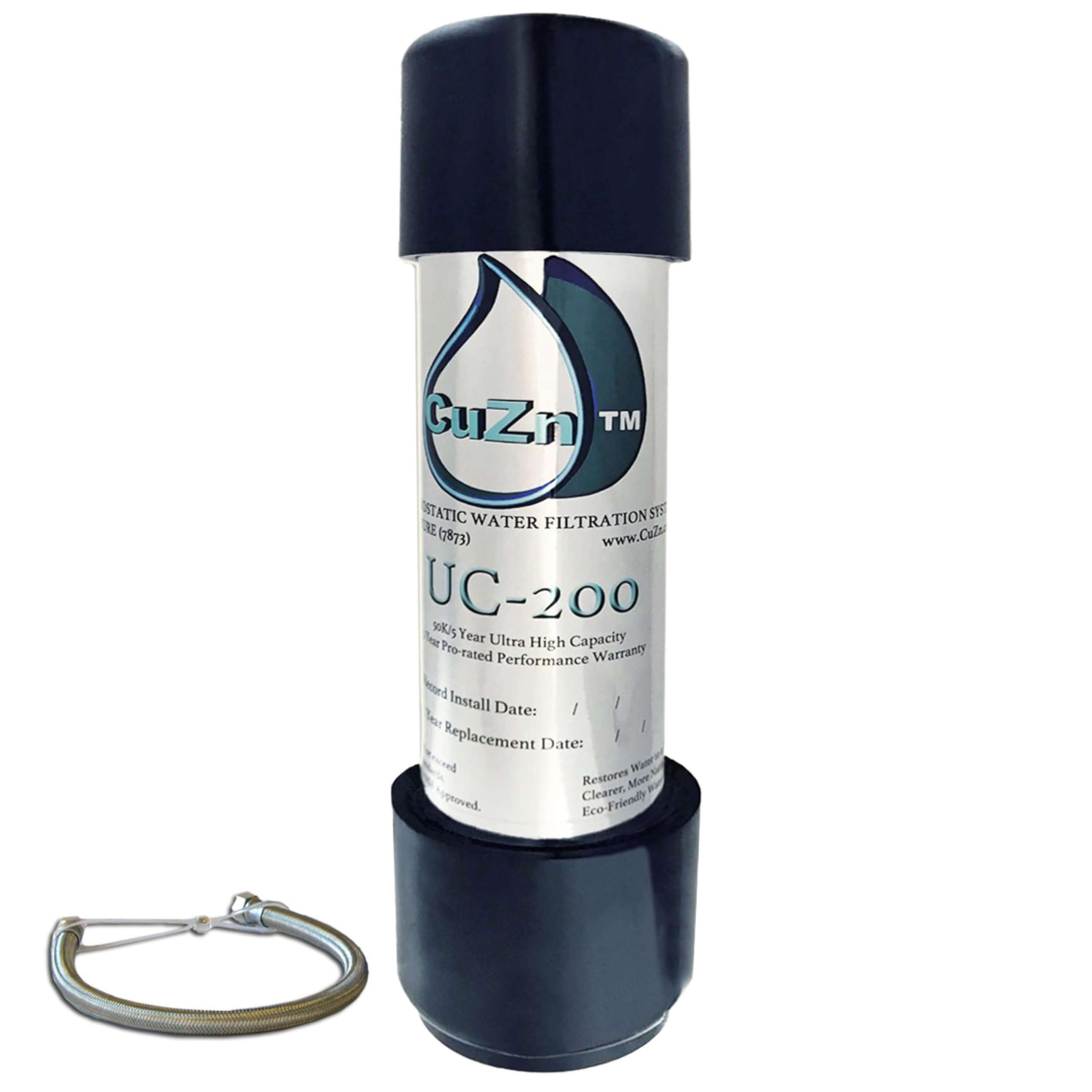 CuZn CuZn UC-200 Under Counter Water Filter - 50K Ultra High Capacity - Made in USA