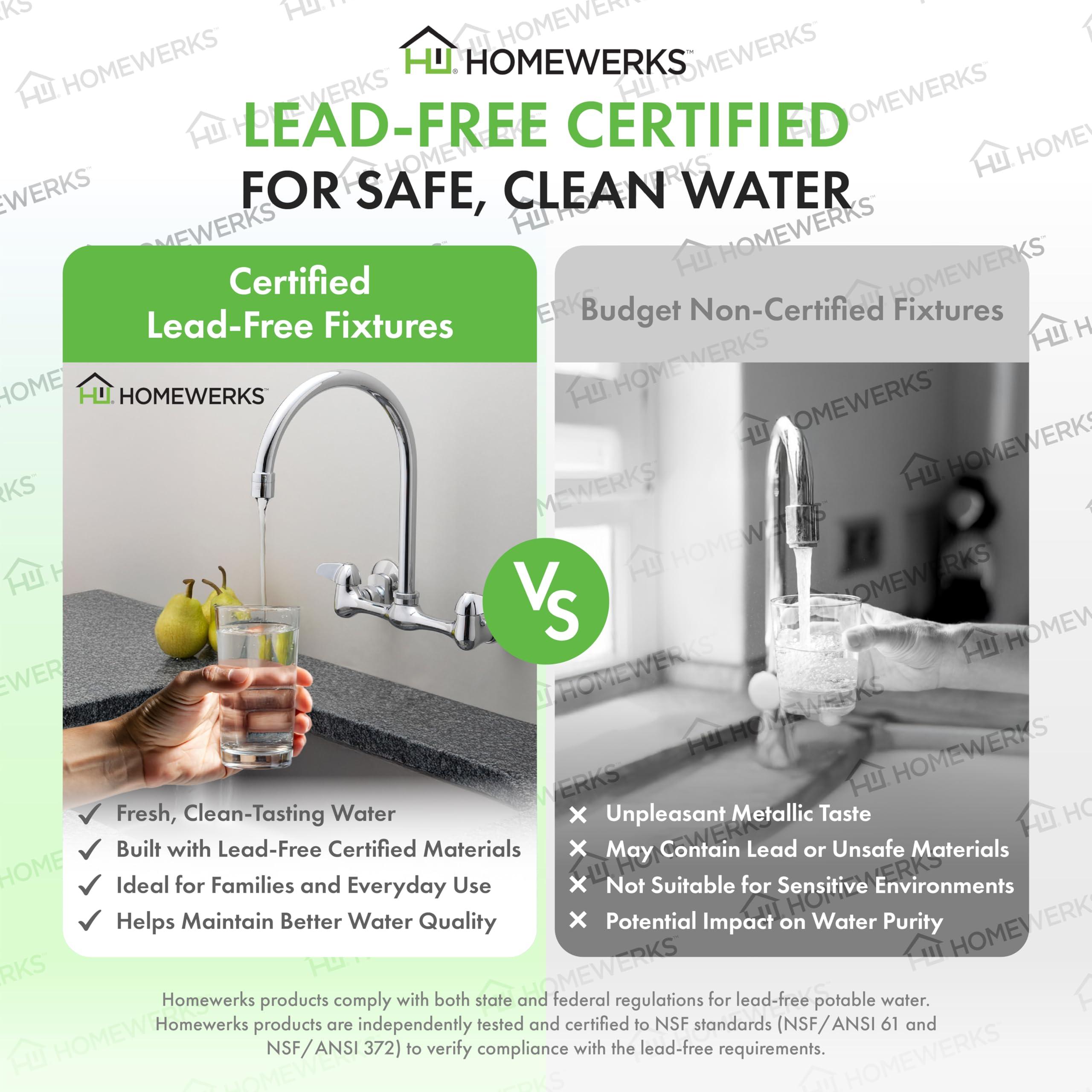 Homewerks Worldwide Homewerks Worldwide 3310-150-CH-B-Z Water Drinking Fountain Faucet 1/2\" FPT WTR Bubbler, No Size, Chrome