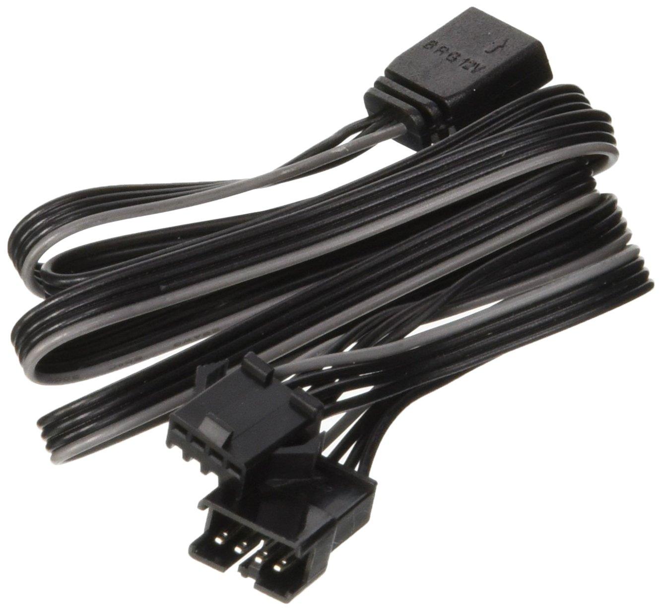 Phanteks Phanteks RGB LED 4 Pin Adapter, Specified for Cases with Multi Colors RGB Control (PH-CB_RGB4P) Black