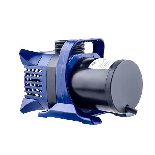 Alpine Alpine Corporation - 5200 GPH Submersible Water Pump with 33 FT Cord & Adapters for Ponds, Fountains, Waterfalls Energy-Efficient, Quiet Operation, Vertical/Horizontal Use, 426 Watts, 25 FT Lift