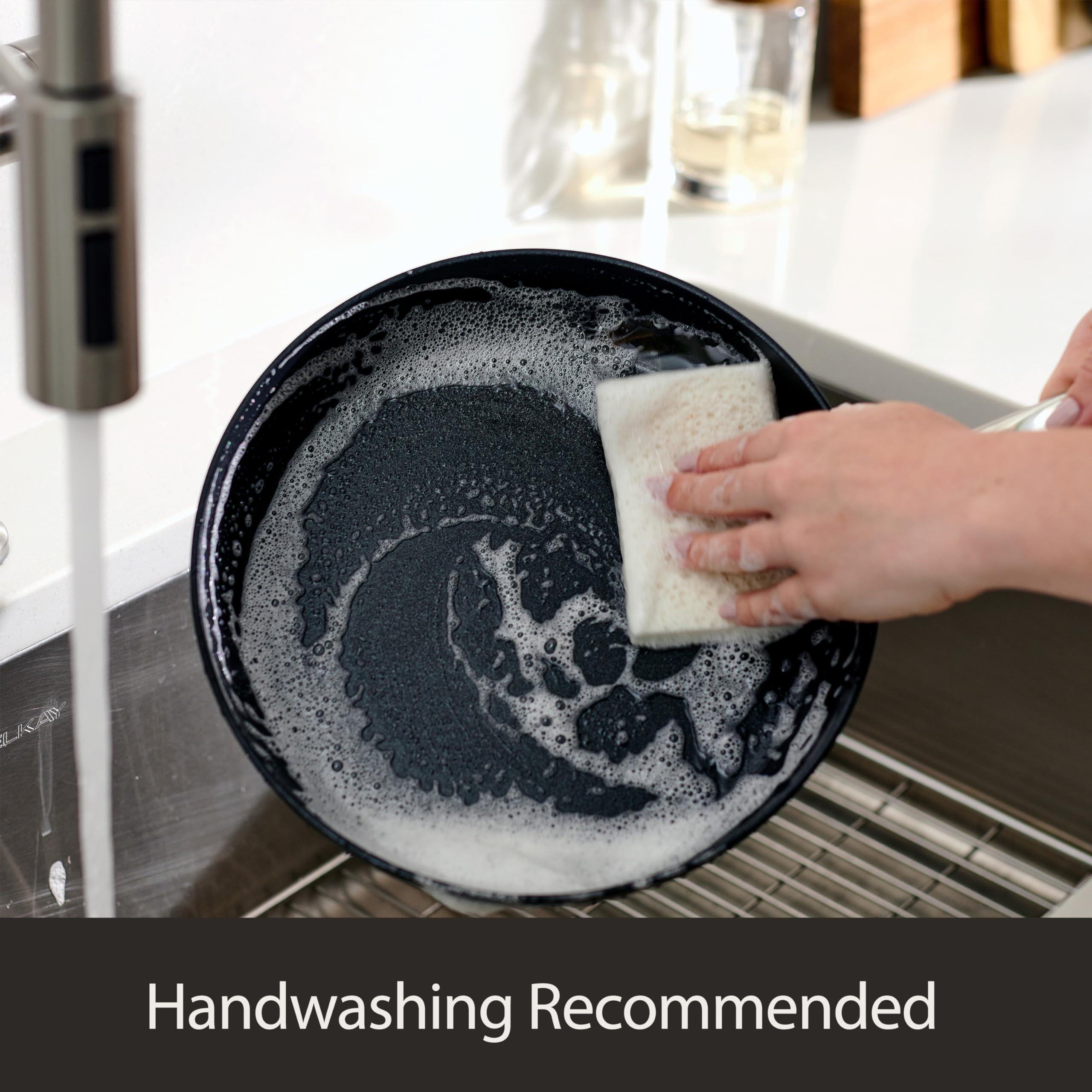 All-Clad All-Clad HA1 Hard Anodized Non Stick Fry Pan Set 2 Piece, 8, 10 Inch, Induction, Oven Broiler Safe 500F, Pots and Pans Set, Kitchen Frying Pans, Skillets, Premium Cookware, Home, Dishwasher Safe Black