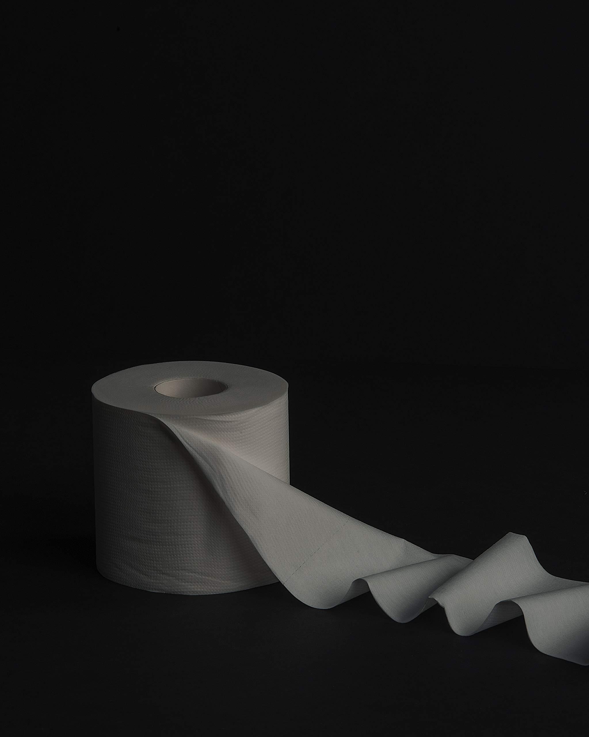 Commodore LUXSOFT Premium 3-Ply Luxury Toilet Paper 6-Pack - Septic, RV, and Boat Safe with Quick Dissolving Material (Single Pack (6 Rolls)) white