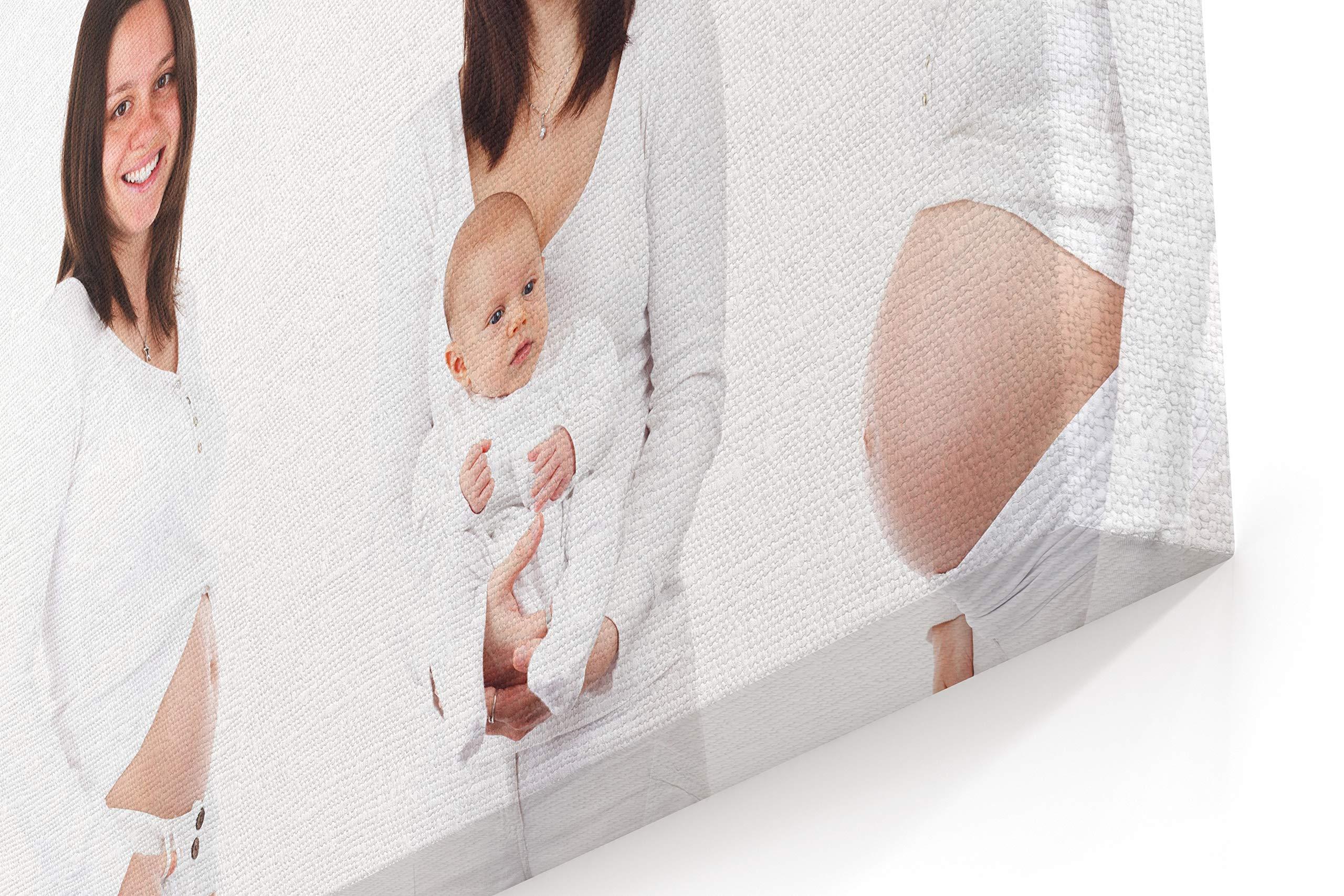 P&L ART. Panoramic Canvas Prints, 28X56 Custom Your Pictures On Giclee Printing Wall Art Personalized Gift