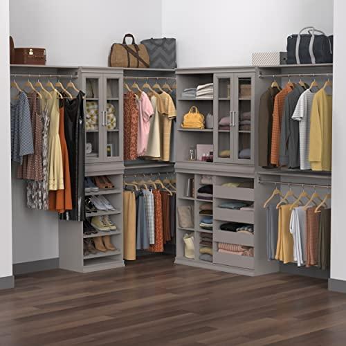 ClosetMaid ClosetMaid Modular Storage Shelf Unit with 3-Shelves, Taupe