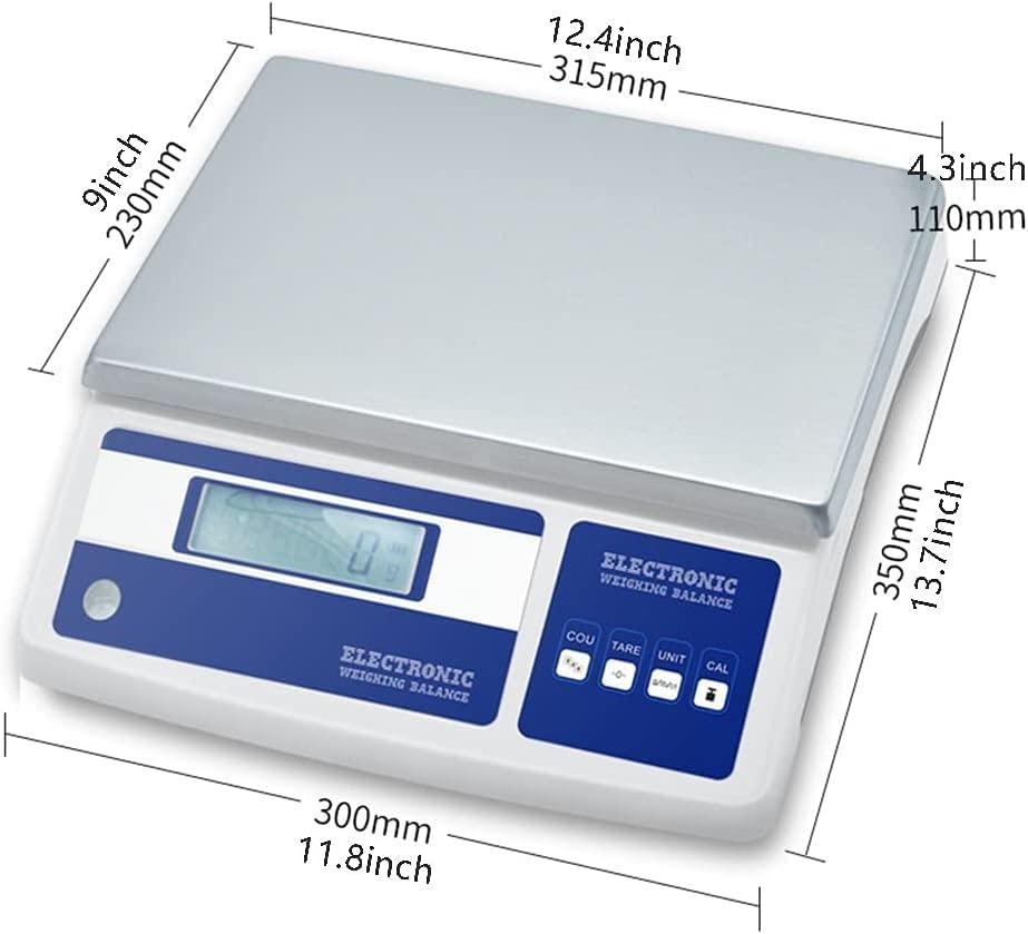 AttreX AttreX Scientific Industrial Counting Scale Counting Scale for Parts and Coins Lab Digital Balance 0.1g High Precision Scale Gram Scale Scales