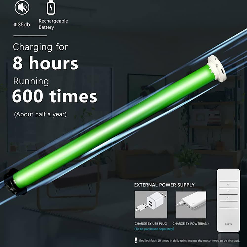 ZEBRAGO Motorized Zebra Blinds for Windows, Customized Remote Control Smart Dual Layer Shades with Privacy Light Control for Home, Office