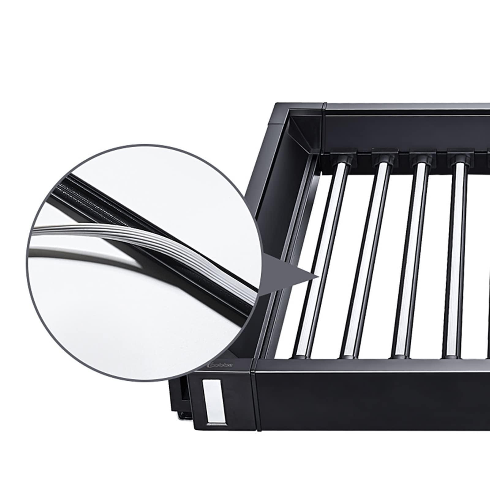 Storage Storage Built-in Trouser Rack, Space-Saving Wardrobe Hanger, Multifunctional Trouser Rack, Non-Slip (Size : B)