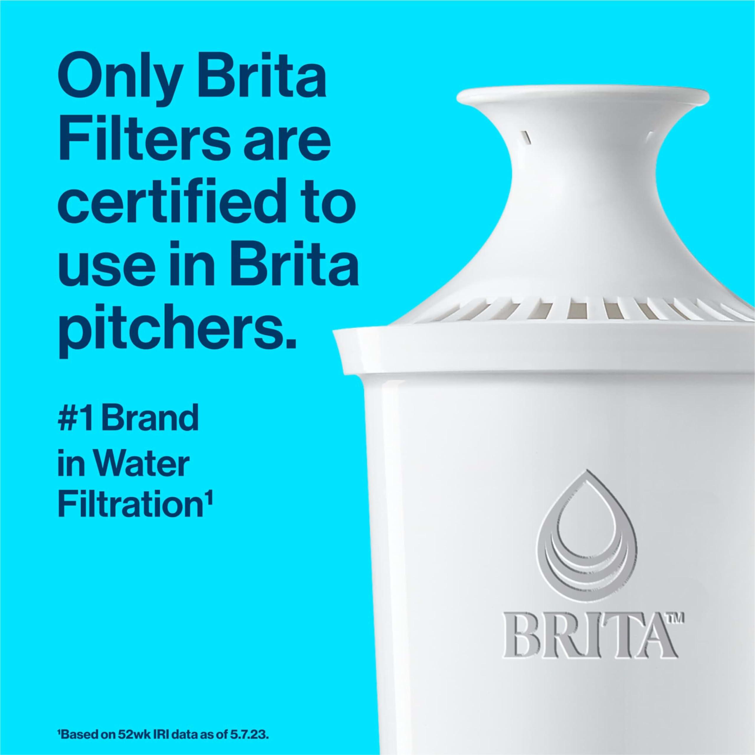 Brita Brita UltraMax Large Water Dispenser With Standard Filter, BPA-Free, Replaces 1,800 Plastic Water Bottles a Year, Lasts Two Months or 40 Gallons, Includes 1 Filter, Kitchen Accessories, Large - 27-Cup