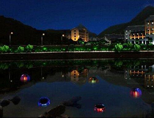 BTB Best to Buy 4pack Solar floating pool light,Solar Powered LED Night Light Lamp ball for Swimming Pool,Garden and Party Decor Outdoor Waterproof Pond Path Landscape lights