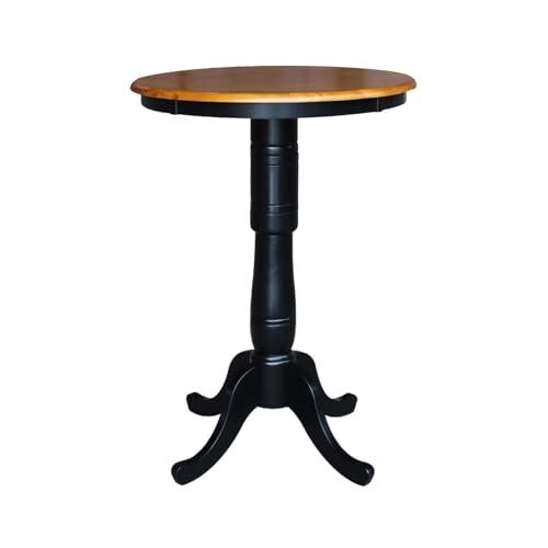 International Concepts International Concepts 30\" Round Pub Table in Black