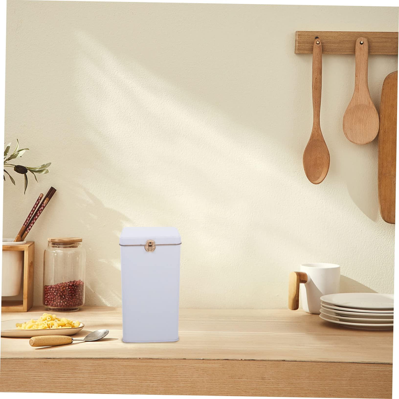 Zerodeko Tea Tea Storage Containers Tea Container Canister with Airtight Lids Tea Bag Storage Jar Food Storage Container Food Storage Jar Tea Tin Canister Tea Storage Canister