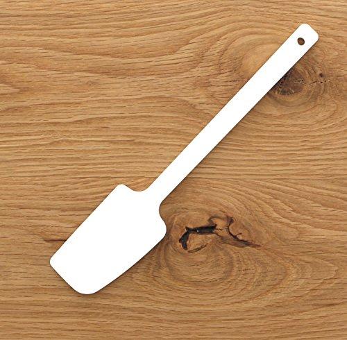 ?????????? Blanche Associier SO Spatchula White, Approx. 2.3 x 10.4 inches (58 x 265 mm)