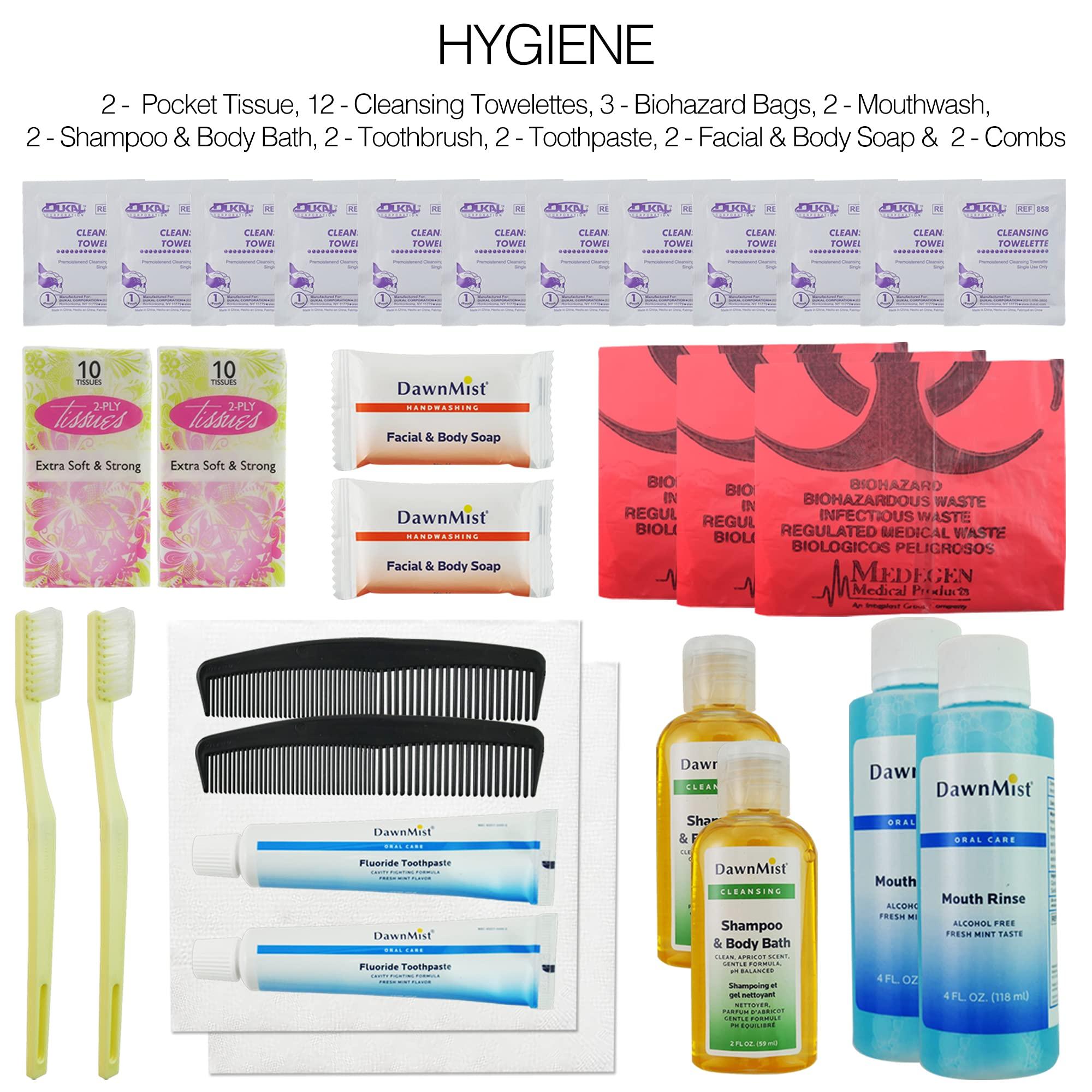Ready America Ready America 72 Hour Deluxe Emergency Kit, 2-Person 3-Day Backpack, First Aid Kit, Survival Blanket, Power Station, Emergency Food, Portable Disaster Preparedness Go-Bag for Earthquake, Fire, Flood