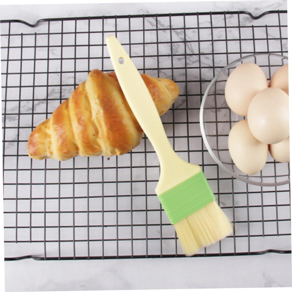 OKUMEYR OKUMEYR 3-Pc Set Dish Bbq Brush Basting Brush Plastic Basting Oil Brush Safe Baking Spatula