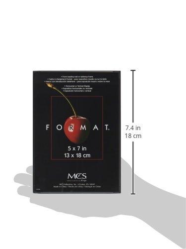 MCS MCS Format Picture Frames, Gallery Wall Frames, Black, 5 x 7, 12-Pack