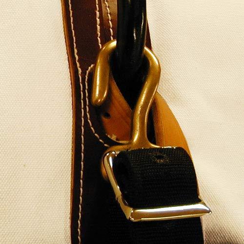 Outfitters Supply Outfitters Supply Solid Brass Decker Hooks for Pack Saddle, Set of Four Hooks, Makes Hanging Panniers from Your Decker Pack Saddle Bars Easier, Rust-Free and Will Last for Years