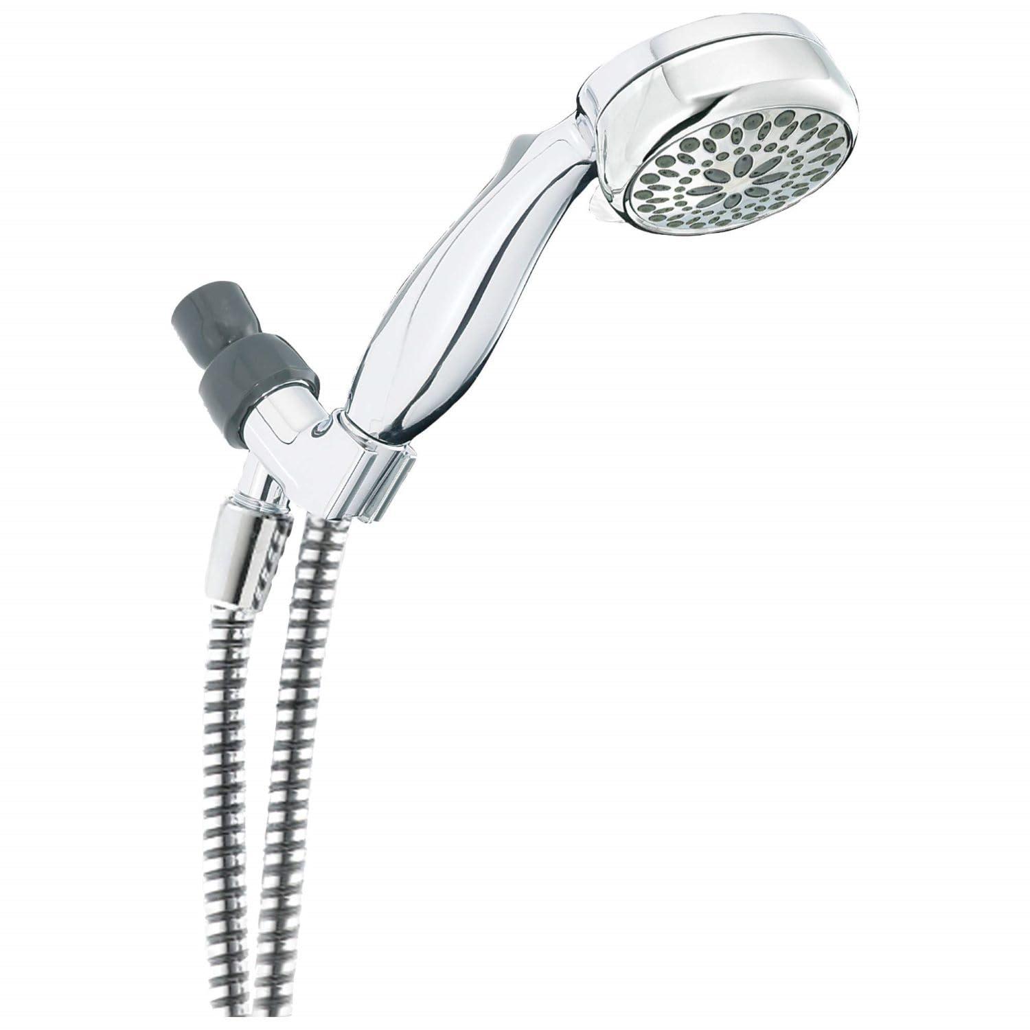 DELTA FAUCET Delta Faucet 7-Spray Touch-Clean Hand Held Shower Head with Hose, Chrome 75700