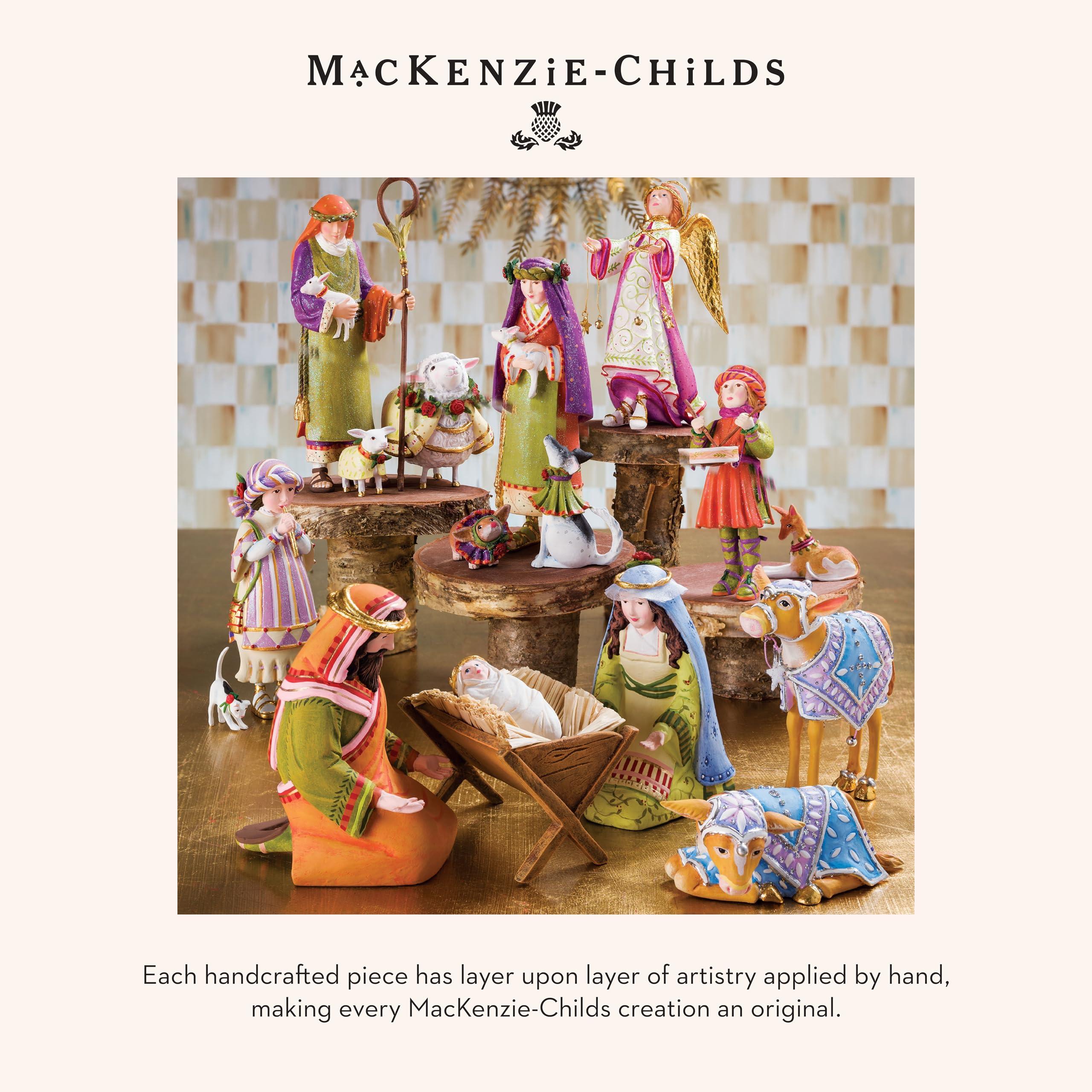 MACKENZIE-CHILDS MACKENZIE-CHILDS Patience Brewster Nativity Figurine, Christmas Nativity Home Decor, Holy Family