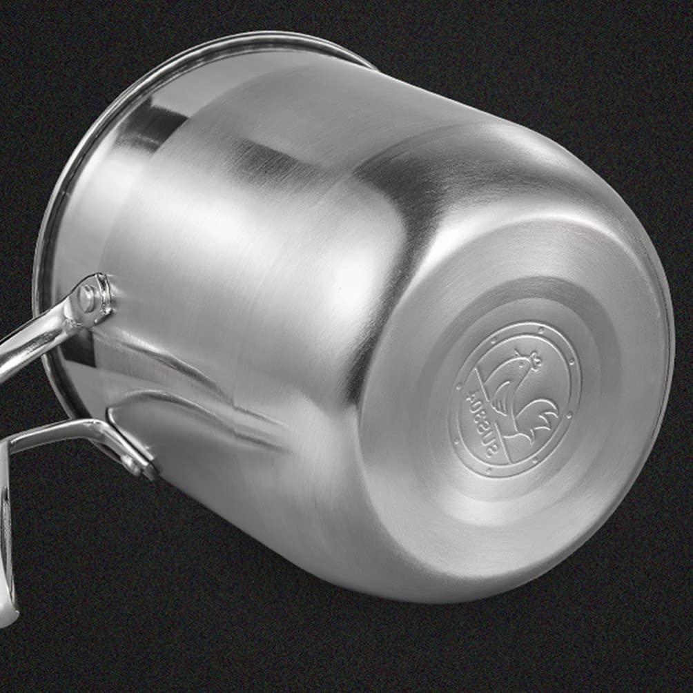 MARURY Egg Separator Egg Yolk White Separator Tool with Lid, Food Grade Egg Divider Stainless Steel Egg Sieve Kitchen Gadget Cooking Baker Tool Egg Extractor