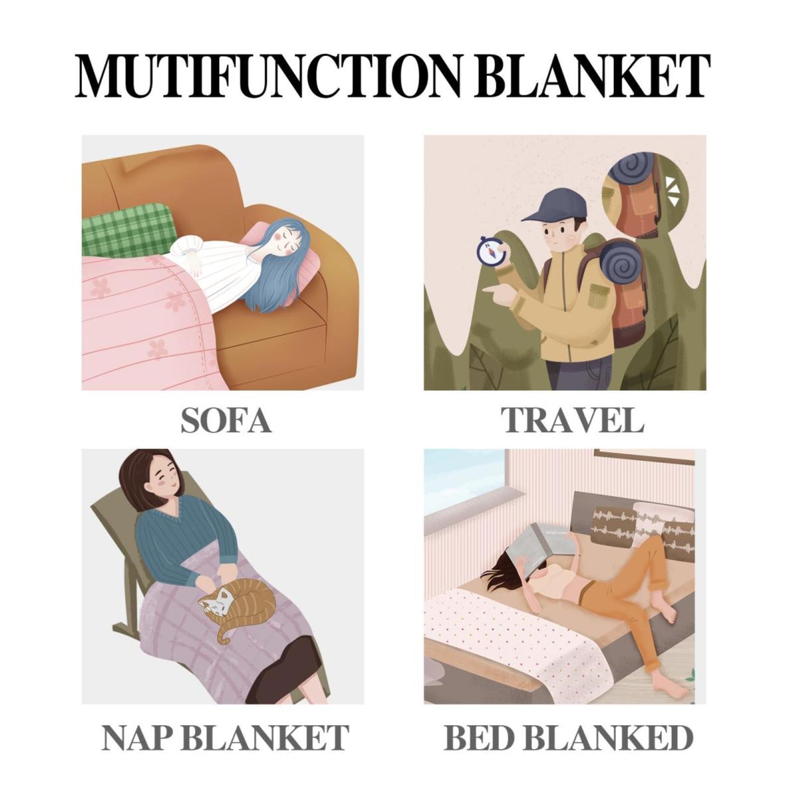 YTYVAGT Throw Blanket,Soft Blankets and Throws,Colorful Rainbow Zebra Print,59x39.3 in