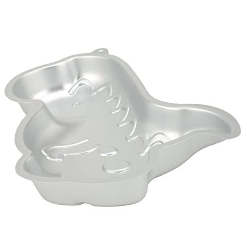 Pormasbenzer Pormasbenzer Dinosaur Shaped Cake Pan Clover Mould Aluminum 3D DIY Cake Baking Pan for Birthday, Anniversary, Party, Christmas